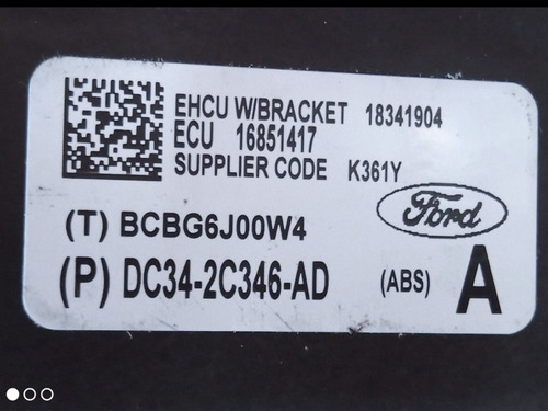 Modulo  Freno Antibloqueo De Bomba Abs Ford Superduty F350 Foto 4