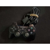 Control Sony Playstation Dualshock 2 Ps2 Negro