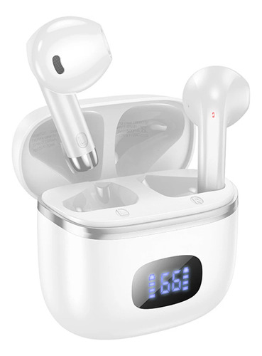 Audifonos Hoco Eq1 Music Tws In Ear Bluetooth Blanco