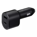 Cargador Auto Doble Dúo 2 Usb Carga Rápida 15w + 45w Premium