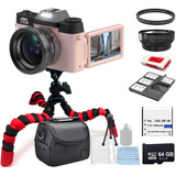 Edealz 4k 48mp Camera Kit Photography Vlogging Camera Para C