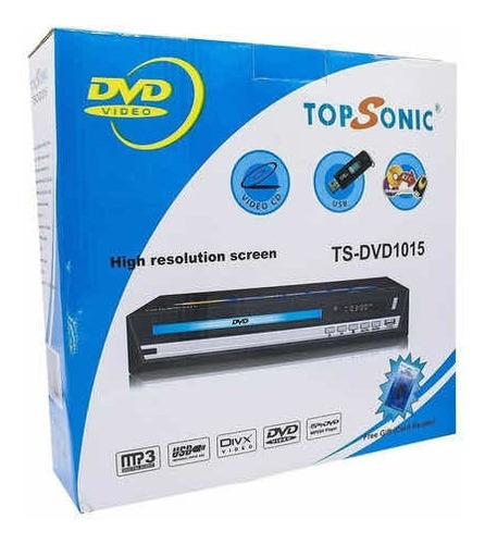 Reproductor Dvd Topsonic Usb