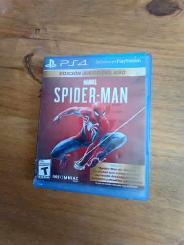 Juego Ps4 Spiderman