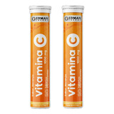 Pack 2 Vitamina C Efervescente 20 Tabletas German Energy