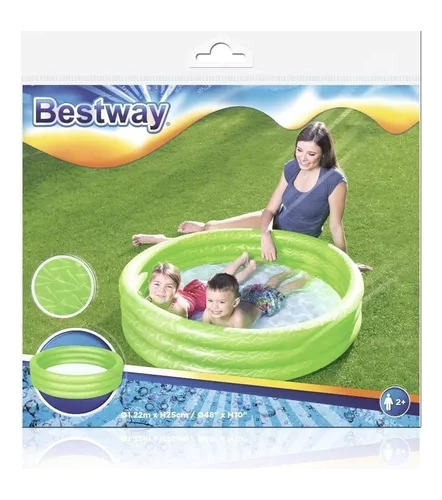  Pileta Inflable Bestway 3 Aros