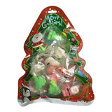 Figuras Marshmallow Tema Natal 250g Merry Christmas Doces