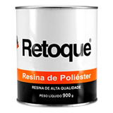 Resina Adesivo Laminado Fibra Retoque 900g 1/4''  48