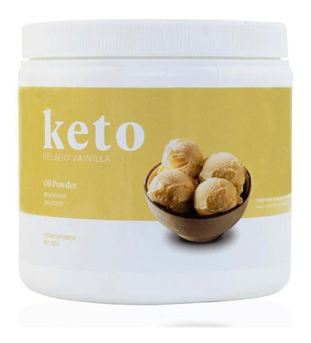 Ketoplus Mct Oil Helado De Vainilla