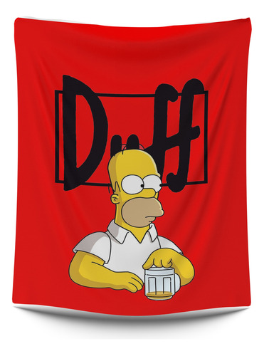 The Simpsons - Frazada Individual Personalizable