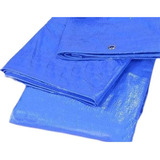 Lona Cobertor Rafia Azul 4x6m Ojals Impermeable Multifunción