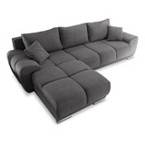 Sillon Sofa Esquinero Pacifico Chenille 2.50x 1.60 Deco Home