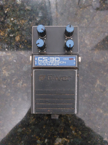 Pedal Compressor Oliver Cs-30 (similar Boss Cs-3) Zerado