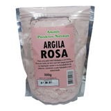 Argila Rosa Máscara Facial Corporal E Capilar 500g