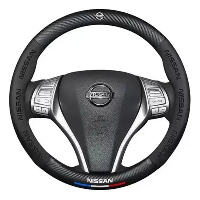 Cubierta De Volante Redonda De Fibra De Carbono Nissan