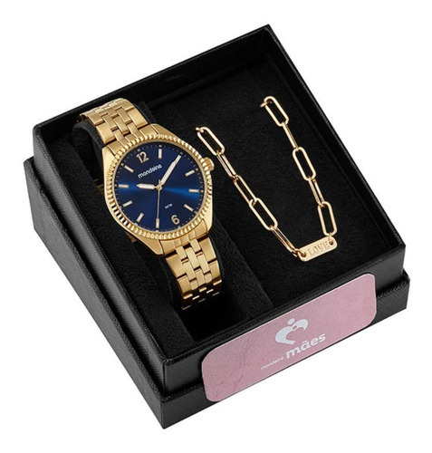 Relógio Mondaine Feminino Minimalista Analógico 32500lpmkde1