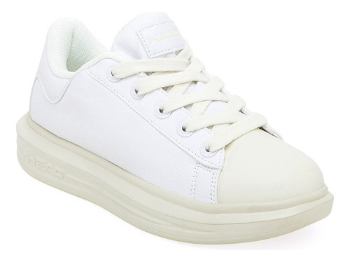 Zapatillas Mujer Plataforma Canvas Paris Blanco Jj deportes