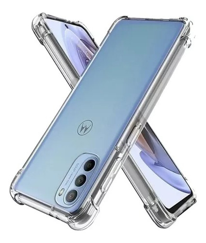 Funda Para Celu Transparente Reforzada Para Moto G31/g41