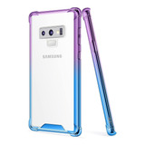 Funda Para Samsung Galaxy Note 9 - Azul Y Violeta