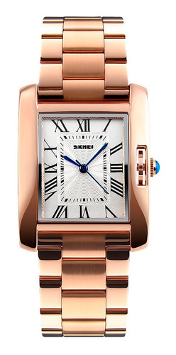 Reloj Mujer Skmei 1284 Acero Minimalista Elegante Clasico