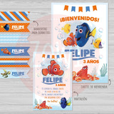 Kit Imprimible Buscando A Nemo - Imprimibles Zowi