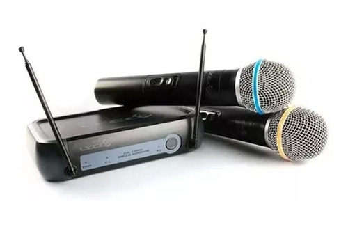 Par Microfone Sem Fio Duplo Igreja  Lyco Vh02max-mm Show