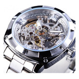 Reloj Mecánico Automático Skeleton Para Hombre