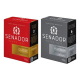 Kit Sabonetes Senador Platinum Classic Cheiroso 130g 2 Unid.