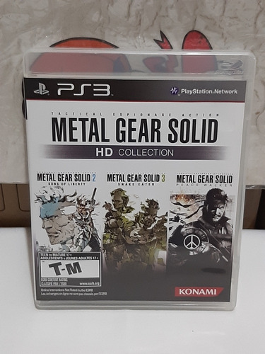 Metal Gear Hd Collection De Ps3,sub En Español,original Todo