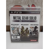 Metal Gear Hd Collection De Ps3,sub En Español,original Todo