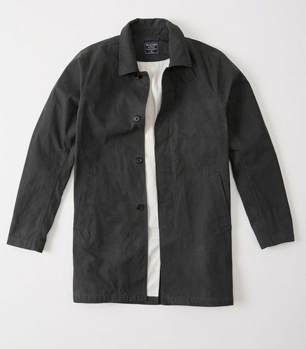 Trench Piloto Hombre Abercrombie & Fitch Talle Xl (44)