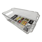 Organizador Acrilico Apilable Chico Heladera Alacena Cocina