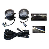 Par Faros Niebla Led 40w + Estrobo F104 Nissan Frontier 2014