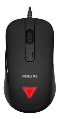 Ratón Usb Para Juegos Philips M223 6400 Dpi Con Cable Macro Usb