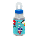 Botella Infantil Nene Nena Niños Escolar Sorbete Agua Jugo