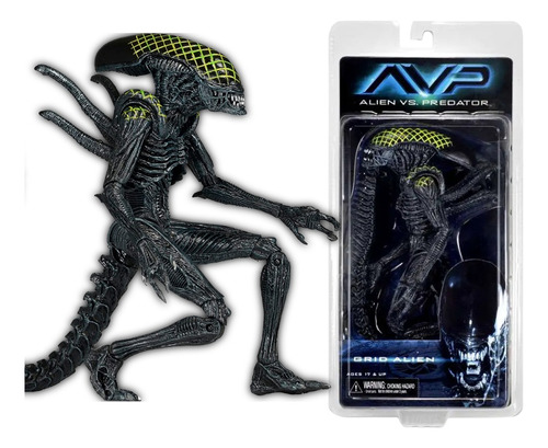 Figura Grid Alien Xenomorph Alien Vs Predator