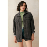 Campera Jean Con Bolsillos Rimmel