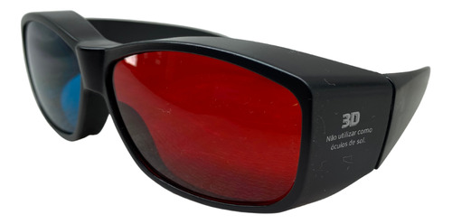 10x Óculos 3d Ultra Resistente Ótima Qualidade Red Cyan