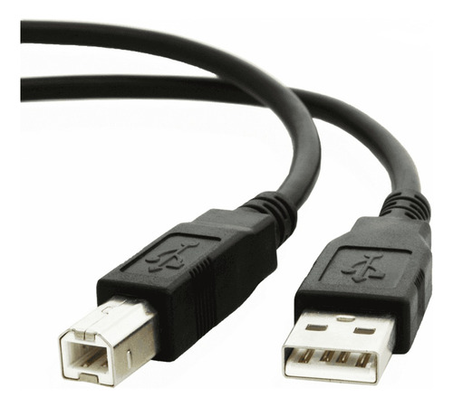 Cable Usb A/b Para Impresoras, Monitores Y Otros