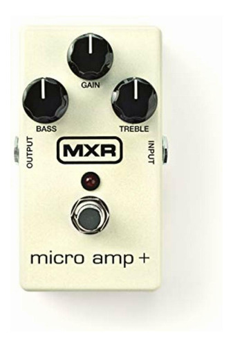 Mxr Micro Amp + Pedal De Efectos De Guitarra
