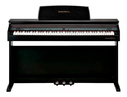 Kurzweil Ka130 Piano Digital 88 Teclas Banqueta Mueble Y Usb Color Marrón