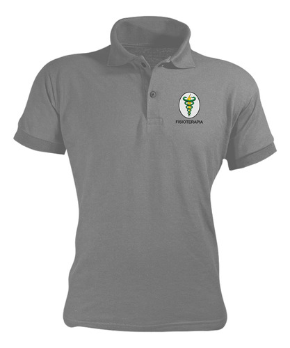 Fisioterapia Camiseta Gola Polo Unissex Malha Piquet