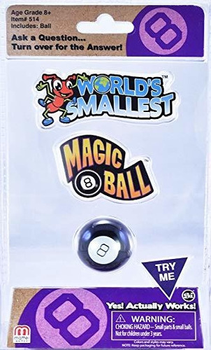 Más Pequeño Magic 8 Ball Del Mundo