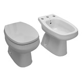 Juego Sanitarios Roca Monaco Inodoro Corto Bidet 3a Tapa Aho