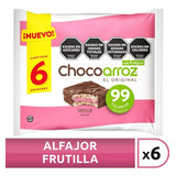 Alfajor Chocoarroz Frutilla X 6 Unidades