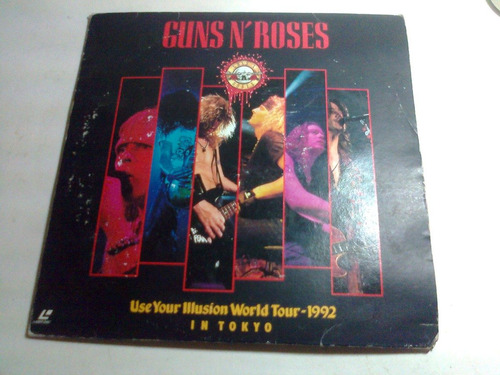 Laser Disc Guns N´roses In Tokyo 1992 Japan (diâmetro 30 Cm)