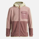 Poleron Niña Fireplace Hoody Sweatshirt Rosa Lippi