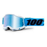 Goggle 100% Accuri 2 Novel Mirror Blue Lens