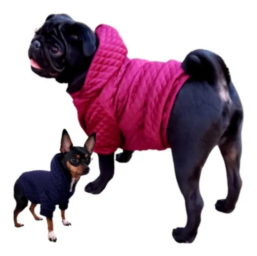 Roupa Pet Pug, Macho , Femea Inverno Frio Buldogue Françes.