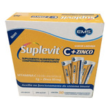 Vitamina C 1g+zinco 10mg Com 30cp Efervescentes Suplevit