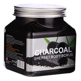 Exfoliante Natural Para Cara Y Cuerpo De Carbón Wokali 350ml
